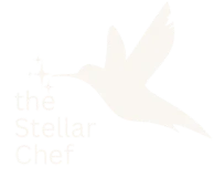 Hummingbird logo with stars